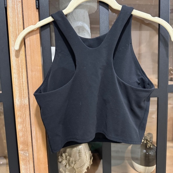 Athleta Purpose Cropped Sports Bra Tank Top racerback seamless soft workout - Picture 6 of 7
